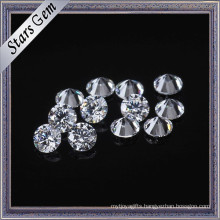 Many Size and Color Available Round Brilliant Cut CZ Zirconia Loose Gemstones